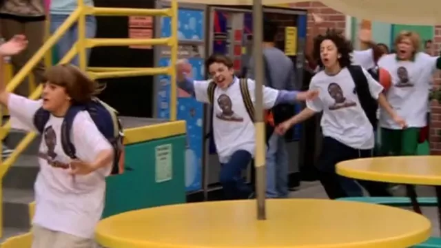 Cookie's Tour T-Shirt worn by Coconut Head (Rob Pinkston) in Ned's Declassified School Survival Guide (S01E13)