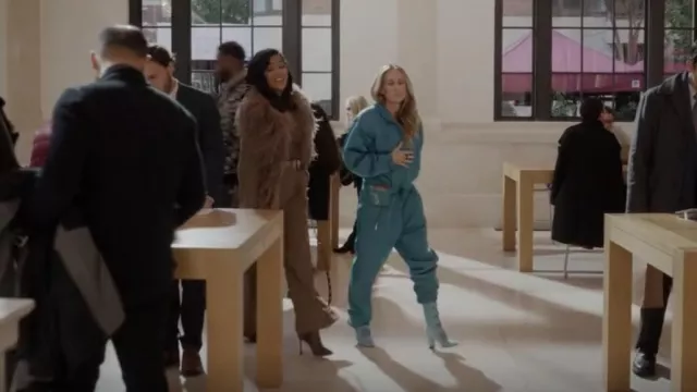 Sjp Por Sarah Jessica Parker Marshall Botas usadas por Carrie Bradshaw (Sarah Jessica Parker) como se ve en And Just Like That... (S02E06)