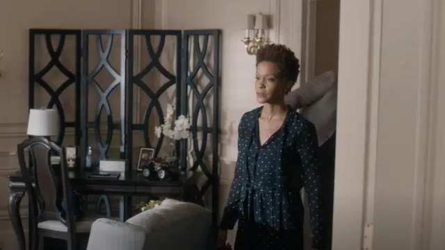 Alexis Leila Dress worn by Kerissa Greenleaf Kim Hawthorne as seen in Greenleaf S05E02 Spotern