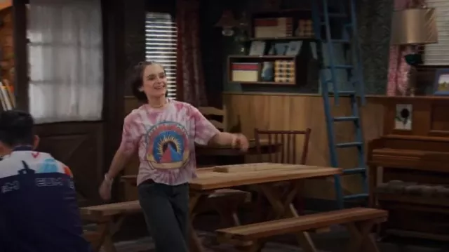 Forever 21 Pink Floyd Graphic Tee worn by Winnie Webber (Shiloh Verrico) as seen in BUNK'D (S06E26)