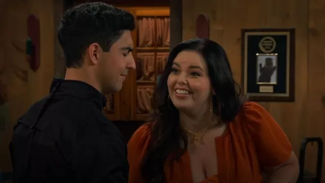 Anthropologie The Somerset Maxi Dress worn by Lou Hockhauser (Miranda May) as seen in BUNK'D (S06E26)