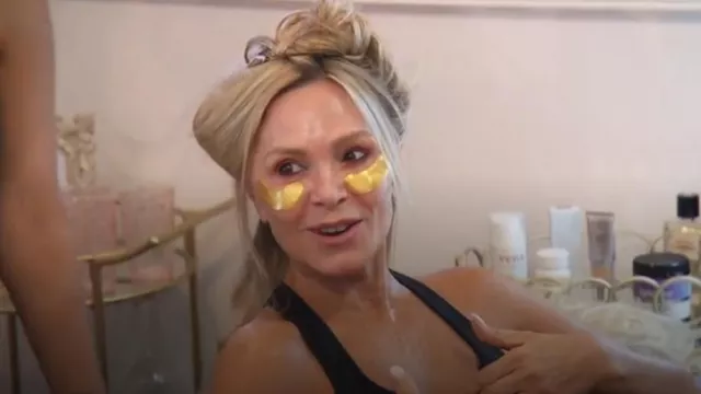 MZ Skin Hydra-Bright Golden Eye Treatment Mask 5 Pack worn by Tamra Judge as seen in The Real Housewives of Orange County (S17E08)