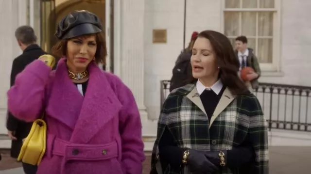 Gants en cuir détaillés Gucci Horsebit portés par Charlotte York (Kristin Davis) comme on le voit dans And Just Like That... (S02E07)