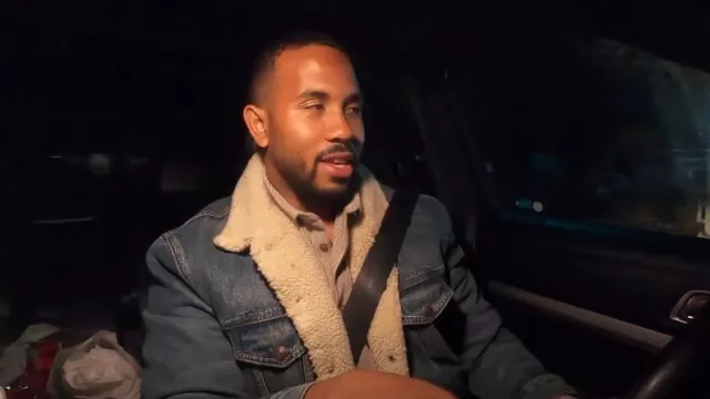 Levi's Regular Fit Sherpa Denim Trucker Jacket worn by Julio as seen in 90 Day Fiancé: The Other Way (S05E03)