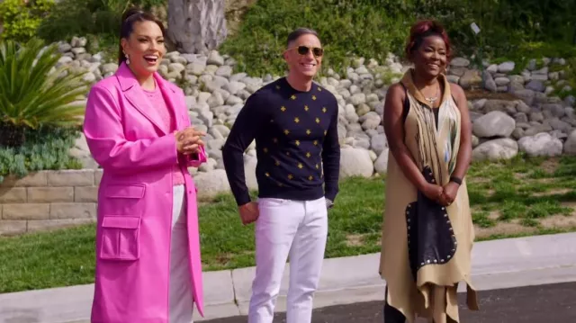 House Of Sunny The Studio Overcoat worn by Ashley Graham as seen in Barbie Dreamhouse Challenge (S01E03)
