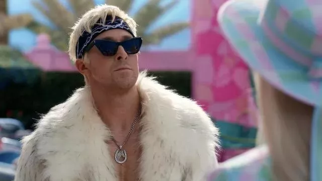 Sunglasses worn by Ken (Ryan Gosling) as seen in Barbie movie