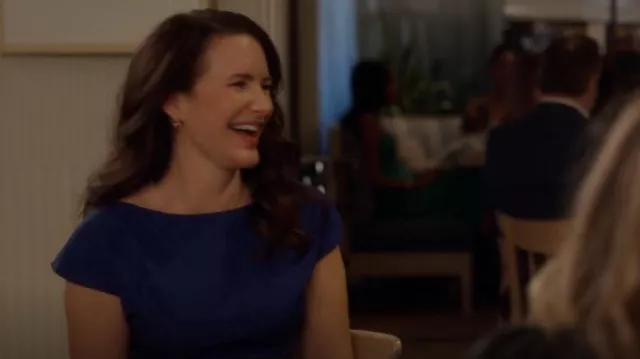 Jason Wu Collection Bubble-Hem Taffeta Midi-Dress portée par Charlotte York (Kristin Davis) comme on le voit dans And Just Like That... (S02E08)