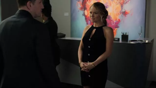 Shoshanna Jules Dress worn by Lorna Crane (Becki Newton) as seen in The Lincoln Lawyer (S02E06)