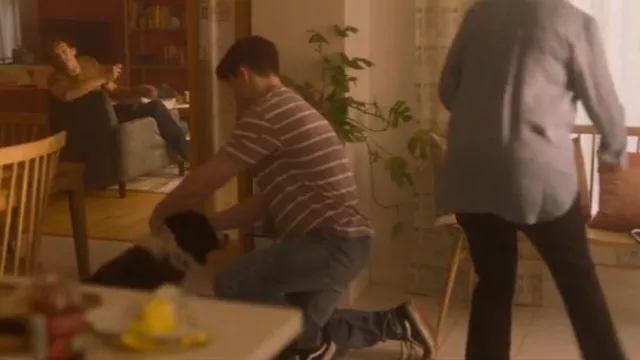 Vans Sk8 High Sneakers portés par Nick Nelson (Kit Connor) comme on le voit dans Heartstopper (S02E07)