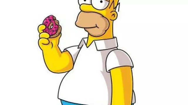 White shirt worn by Homer Simpson (Dan Castellaneta) in The Simpsons (Season 33 Episode 14)