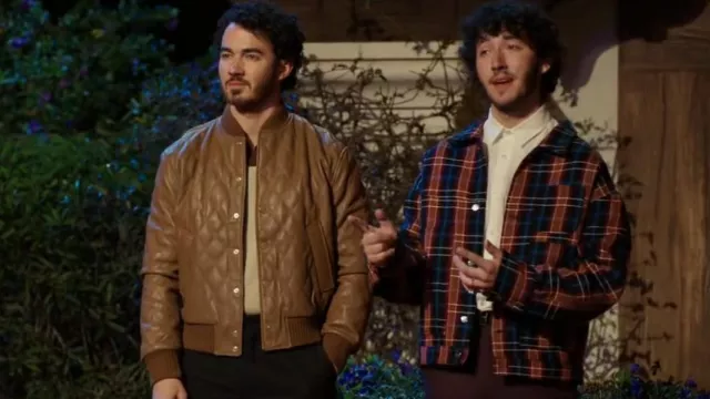 (Di)Vision Han Jack­et worn by Frankie Jonas as seen in Claim to Fame (S02E06)