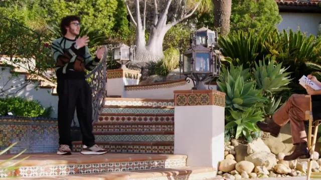 Valentino Garavani Vlogo Netrunner Sneakers worn by Frankie Jonas as seen in Claim to Fame (S02E07)
