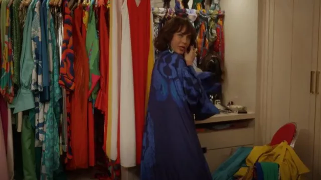 Mesogios Ki­mono Thalia worn by Lisa Todd Wexley (Nicole Ari Parker) as seen in And Just Like That… (S02E09)