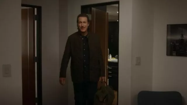 Belstaff Parkstone Quilted Jacket porté par Aidan Shaw (John Corbett) comme on le voit dans And Just Like That... (S02E09)