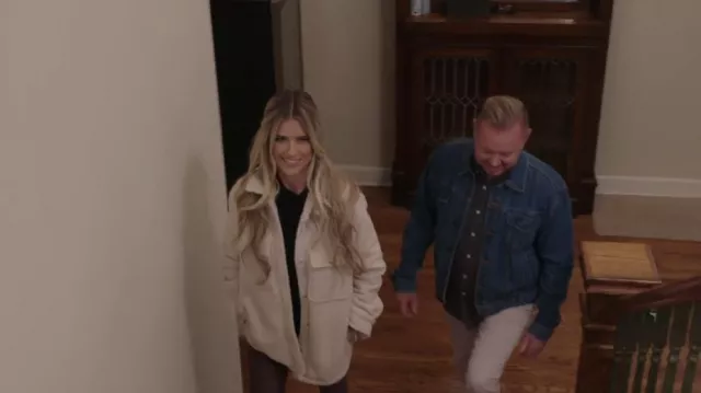 Boys Lie The Inside Out Jacket worn by Christina El Moussa as seen in Christina on the Coast (S05E11)
