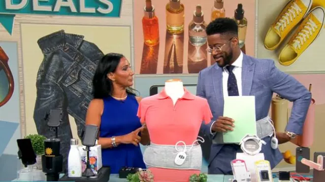 Milly A-Line Dress worn by Elizabeth Werner as seen in CBS Mornings on August 10, 2023