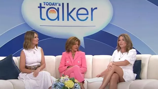 Munthe Gazzy Dress worn by Jenna Bush Hager in Today on August 15, 2023