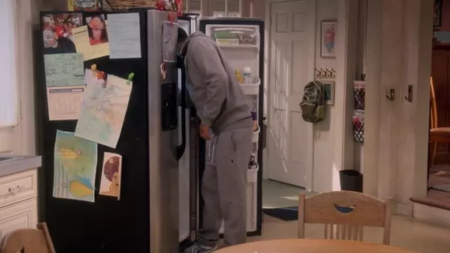 Ralph Lauren Heather Grey Pantalones de chándal usados por Bernard Upshaw (Mike Epps) como se ve en The Upshaws (S03E04)