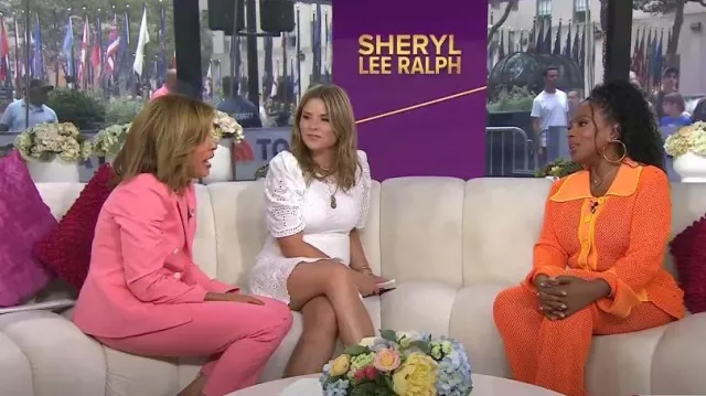 Hanifa Helena Set II worn by Sheryl Lee Ralph as seen in Today on  August 15, 2023