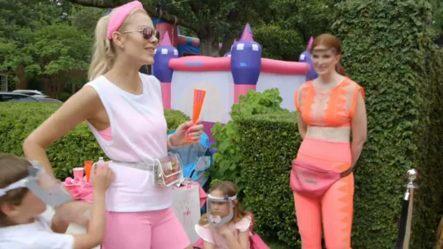 Spiritual Gangster Amor Crop Tank worn by Kameron Westcott as seen in The Real Housewives of Dallas (S05E01)