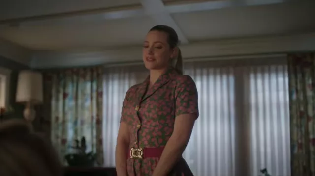 Etsy Vintage 50s Vestido usado por Betty Cooper (Lili Reinhart) como se ve en Riverdale (S07E19)