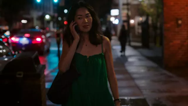 Velvet Farrah Dress worn by Laurel (Jackie Chung) as seen in The Summer I Turned Pretty (S02E08)