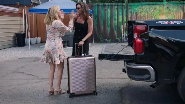 Dolce Vita Palyce Double Strap Sandal worn by Sonja Morgan as seen in Luann and Sonja: Welcome to Crappie Lake (S01E08)