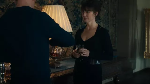 Anthropologie Tabitha Grande ceinture portée par Kate Sacker (Condola Rashad) vue dans Billions (S07E02)