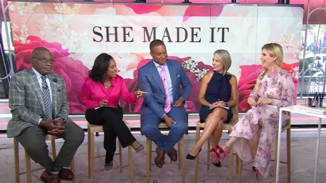 LoveShackFancy Daya Maxi Dress worn by Jill Martin as seen in Today on August 23, 2023