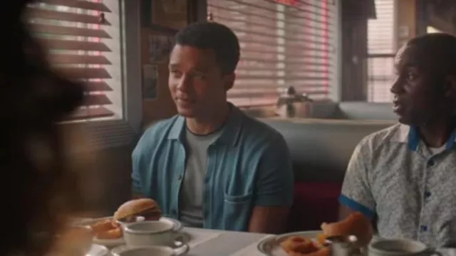 Todd Snyder Cotton-Silk Full Placket Polo worn by Clay Walker (Karl Walcott) as seen in Riverdale (S07E20)