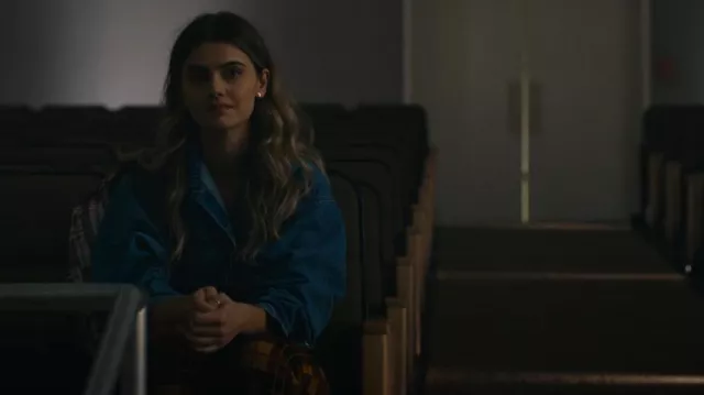 Urban Outfitters Bryn Flare Pants worn by Whitney (Alexa Mareka) as seen in Harlan Coben's Shelter (S01E04)