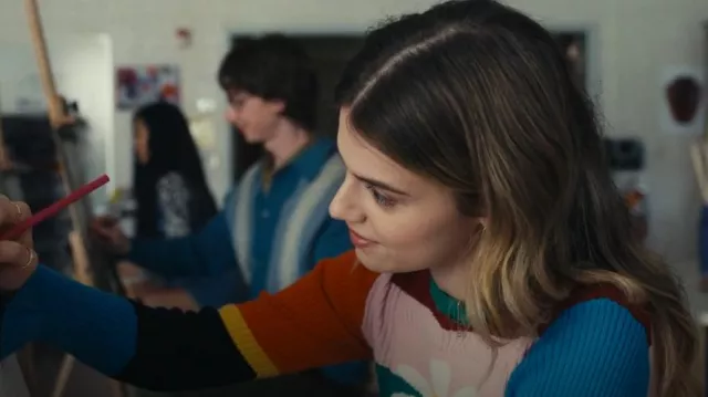 Unif Dol­ly Sweater worn by Whitney (Alexa Mareka) as seen in Harlan Coben's Shelter (S01E02)