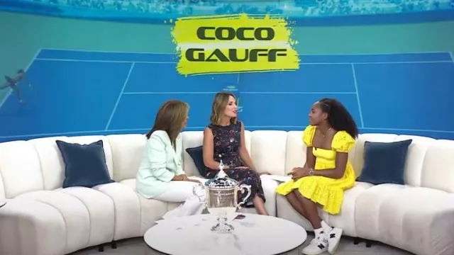 New Balance CT300 V3 Court Sneaker worn by Coco Gauff as seen in Today on  September 11, 2023