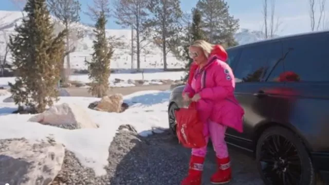 Y Project Canada Goose Skreslet Jacket worn by Heather Gay as seen in The Real Housewives of Salt Lake City (S04E02)