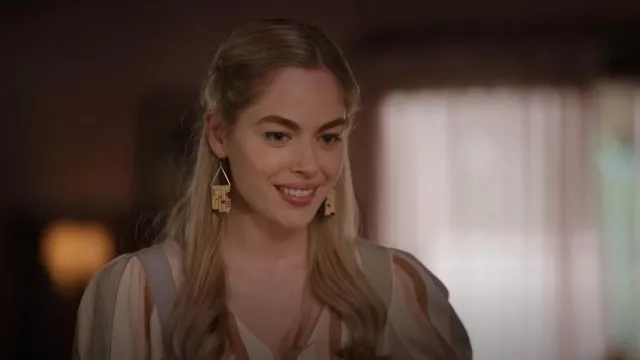 Bead n butter Zacharies Earrings worn by Lizzie (Sarah Dugdale) as seen in  Virgin River (S05E01)