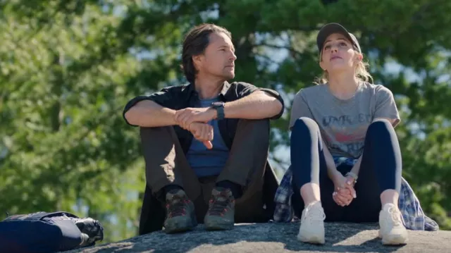 Lululemon Fast and Free High-Rise Crop worn by Brie Sheridan (Zibby Allen) as seen in Virgin River (S05E02)