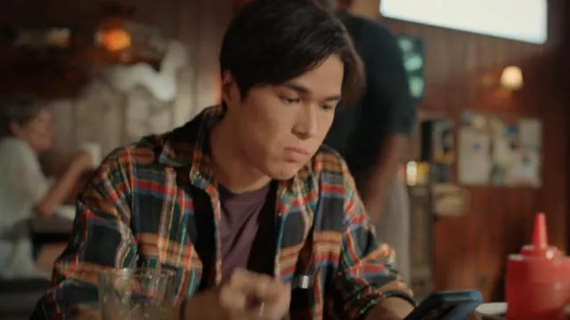 MOAA Record Check Shirt worn by Denny Cutler (Kai Bradbury) as seen in Virgin River (S05E03)