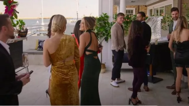 Nbd Everett Gown worn by Alex Hall as seen in Selling The OC (S02E02)