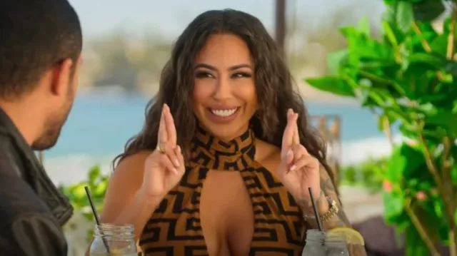 Fashion Nova Hollywood Hills Bodysuit worn by Kayla Carmona as seen in Selling The OC (S02E02)