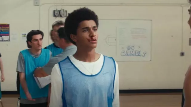 Nike Miler Dri-FIT UV Long-Sleeve Running Top worn by Mickey Bolitar (Jaden Michael) as seen in Harlan Coben's Shelter (S01E05)