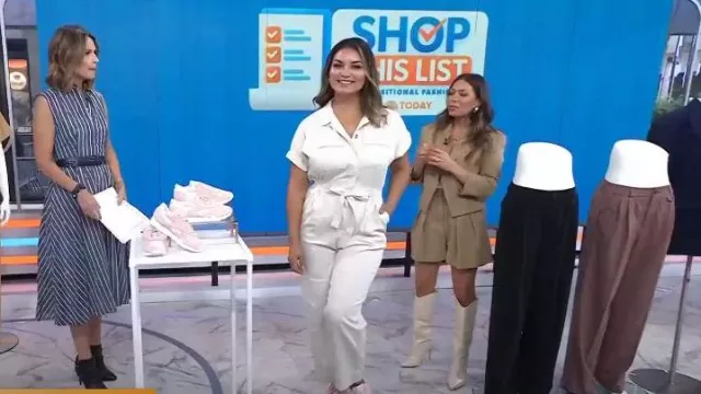 Schutz Maryana Boots worn by Melissa Garcia as seen in Today on  September 18, 2023