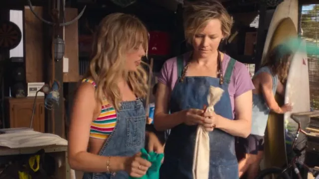The Upside Utopia Ro­ry Top worn by Wren (Annabel Wolfe) as seen in Surviving Summer (S02E06)