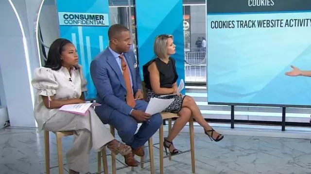 Joslin Sophia Pants worn by Sheinelle Jones as seen in Today on September 20, 2023