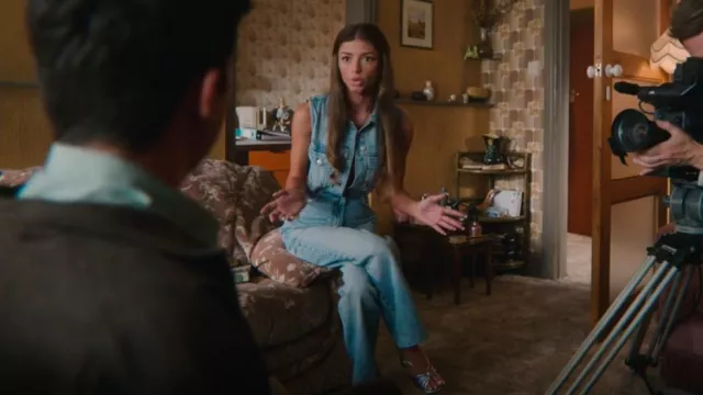 Forever 21 Cut Out Sleeve­less Jump­suit worn by Ruby Matthews (Mimi Keene) as seen in Sex Education (S04E03)