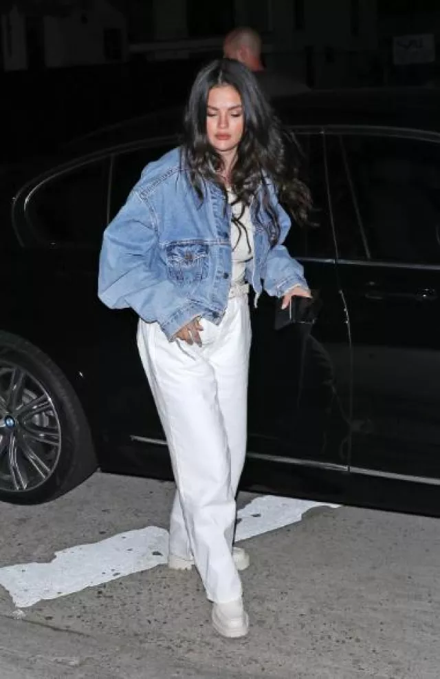 Aldo Women's Loafers worn by Selena Gomez  in Santa Monica post on September 21, 2023