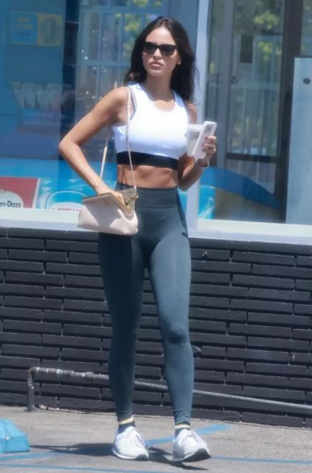 Fendi First Medium Bag worn by Eiza Gonzalez in Los Angeles  Post on August 15, 2023