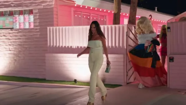 Isabel Marant Vokayo Jeans cargo de pierna recta usados por Lisa Barlow como se ve en The Real Housewives of Salt Lake City (S04E04)