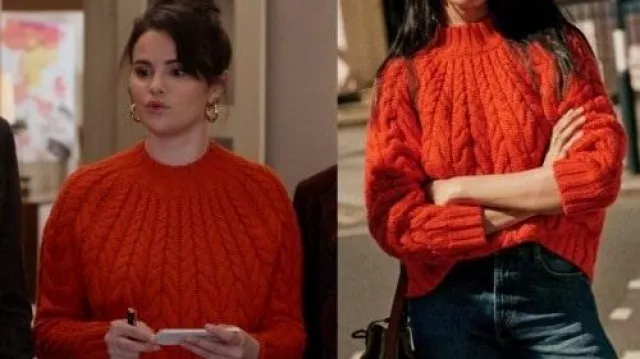 Selena gomez clearance red sweater