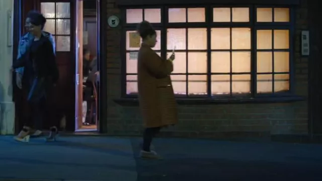 Ugg Slippers worn by Lisa (Antonia Thomas) as seen in Still Up (S01E01)