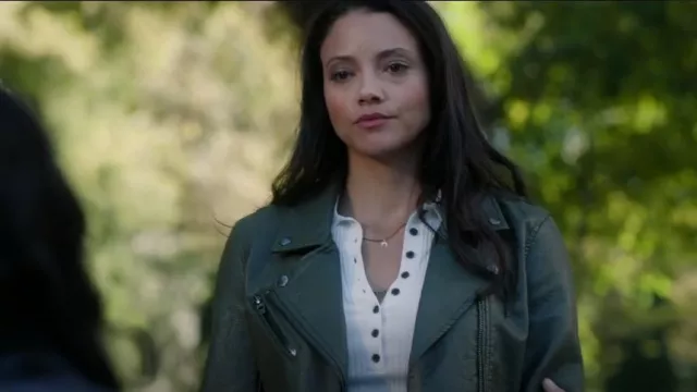 Blank Nyc Win­ning Tick­et Jack­et worn by Lacey Quinn (Gabrielle Walsh) as seen in Found (S01E02)